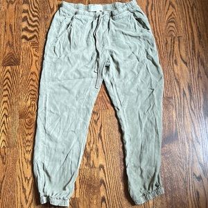 Light weight summer pants with drawstring
